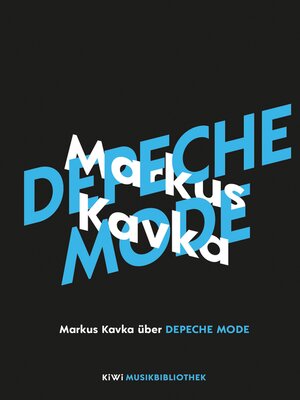 cover image of Markus Kavka über Depeche Mode